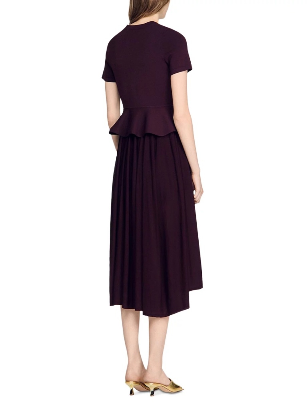 Judith Peplum Knit  Dress - Picture 4 of 8